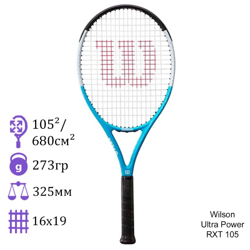 Теннисная ракетка Wilson Ultra Power RXT 105