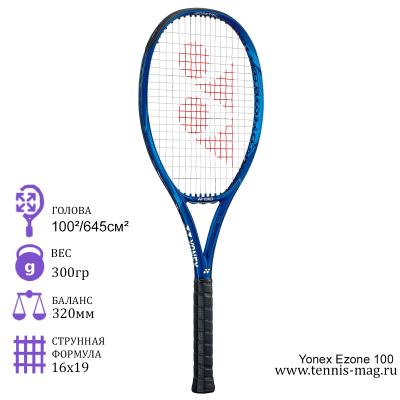 Теннисная ракетка Yonex Ezone 100