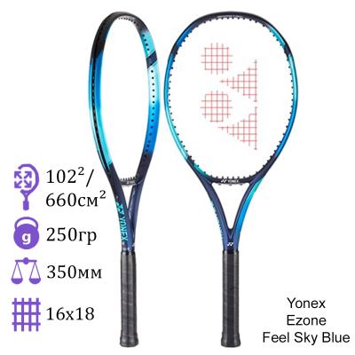 Теннисная ракетка Yonex Ezone Feel Sky Blue