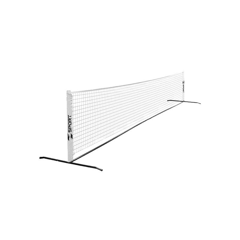 Теннисная сетка Z-Sport Mini Tennis Net Set, тренировочная, 5.5м, с каркасом