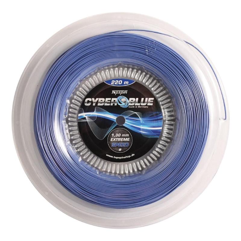 Теннисная струна Topspin Cyber Blue 1,30 220 метров (Синий)