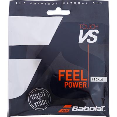 Теннисная струна Babolat VS Touch Natural Gut Синяя 1,30 12 метров