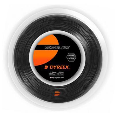 Теннисная струна Dyreex Hexablast (Black Burst) 1,30 200 метров