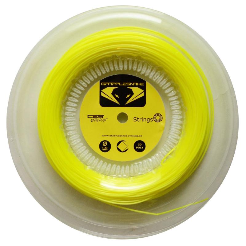 Теннисная струна Grapplesnake CES Neon Dust 1,23 200 метров