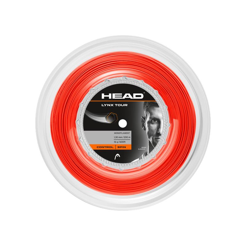 Теннисная струна Head Lynx Tour Orange 1,30 200 метров