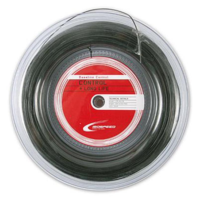 Теннисная струна Isospeed Baseline Control+Long Life Black 1,30 200 метров