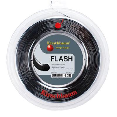 Теннисная струна Kirschbaum Flash 1,25 200 метров Black