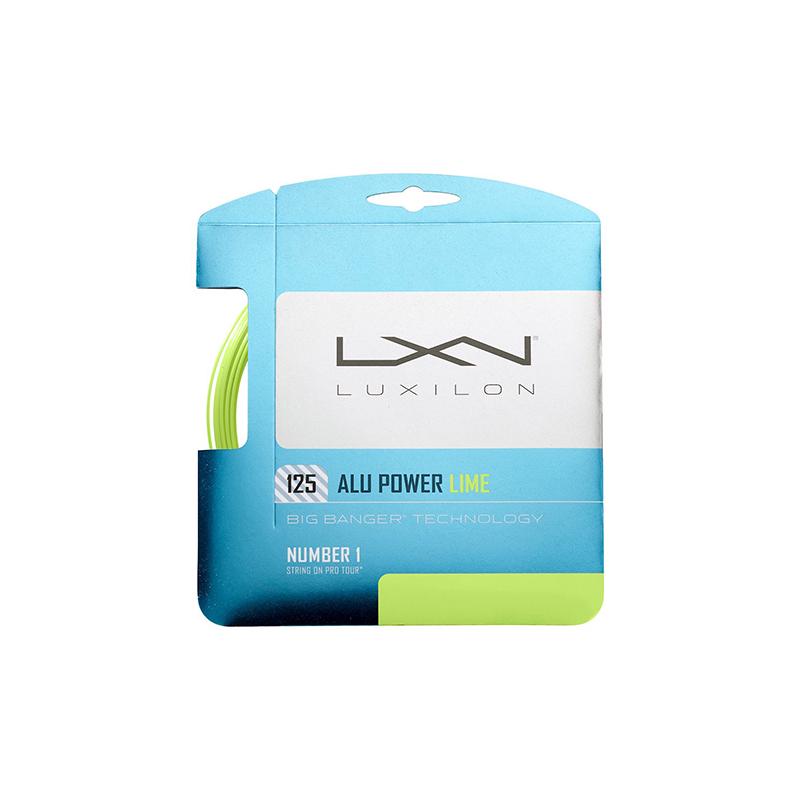 Теннисная струна Luxilon Alu Power Limited Edition Lime 1,25 12 метров