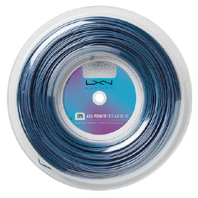 Теннисная струна Luxilon BB Alu Power Ocean Blue 1,25 220 метров