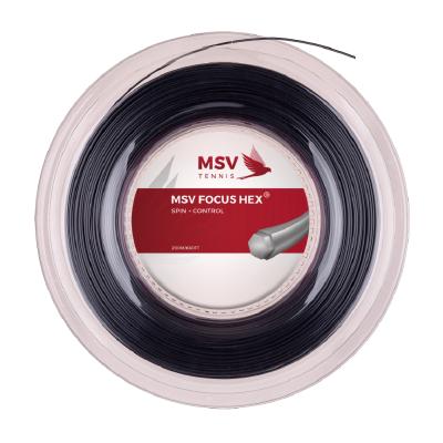 Теннисная струна MSV Focus-Hex Soft 1,20 200 метров Black