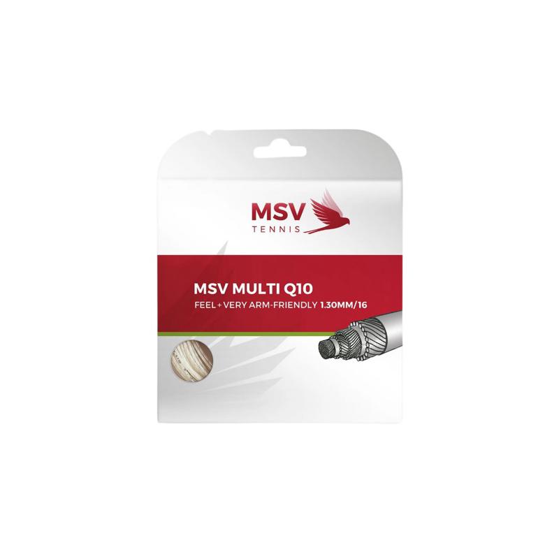 Теннисная струна MSV Multi Q10 White 1,30 12 метров