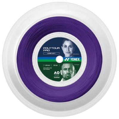 Теннисная струна Yonex POLYTOUR PRO 1,30 фиолетовая 200 метров