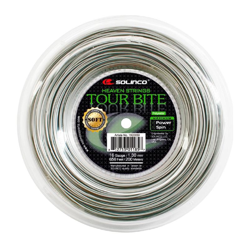 Теннисная струна Solinco Tour Bite Soft 1,30 200 метров