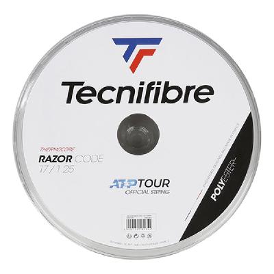 Теннисная струна Tecnifibre Razor Code White 1,25 200 метров