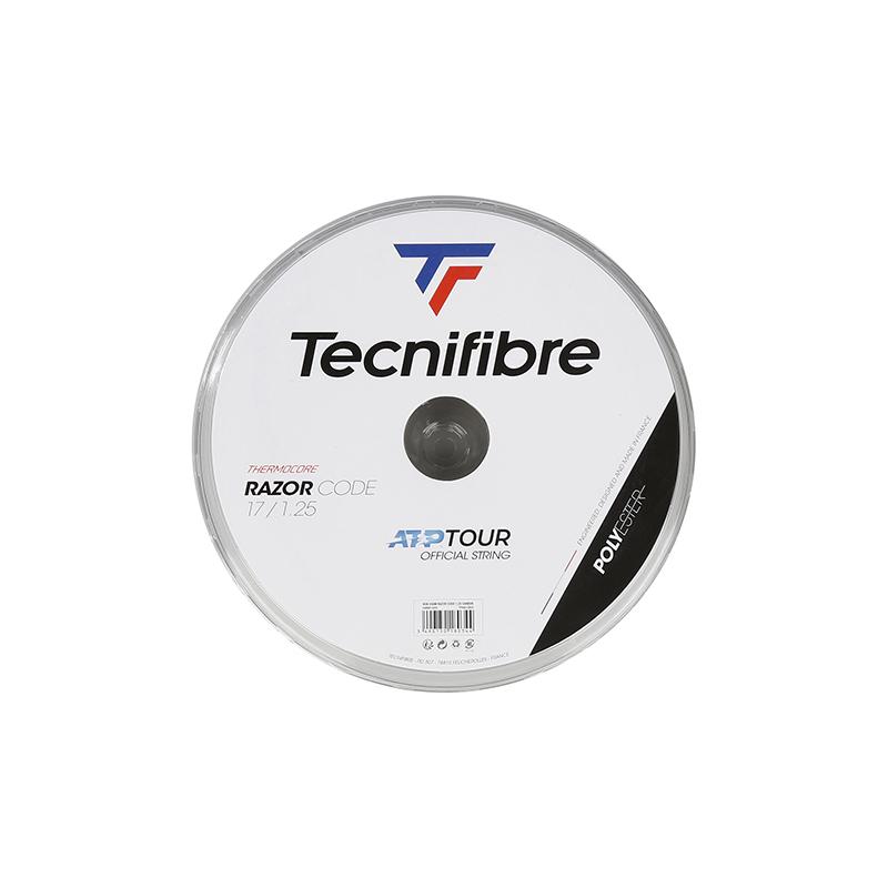 Теннисная струна Tecnifibre Razor Code White 1,25 200 метров