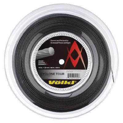 Теннисная струна Volkl Cyclone Tour 16 (1,30) black 200 метров