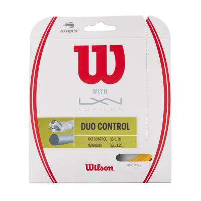 Теннисная струна Wilson Duo Control 4G Rough 1,25 + NXT Control 1,30
