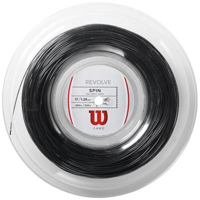 Теннисная струна Wilson Revolve 1,25 Black 200 метров