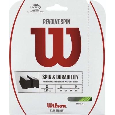 Теннисная струна Wilson Revolve Spin 1,25 Green 12 метров