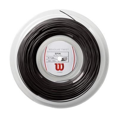 Теннисная струна Wilson Revolve Twist 1,25 Black 200 метров