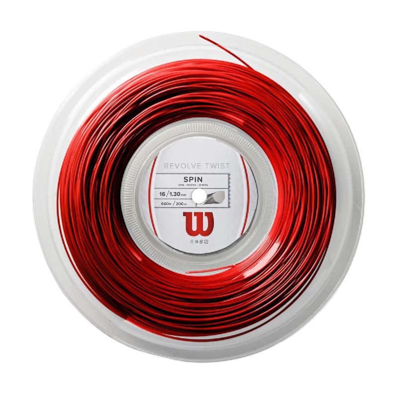 Теннисная струна Wilson Revolve Twist 1,30 Red 200 метров