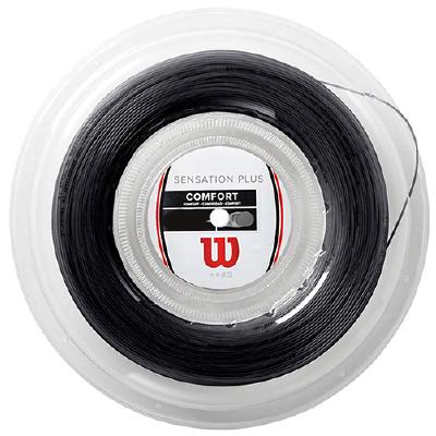 Теннисная струна Wilson Sensation Plus Black 1,28 200 метров