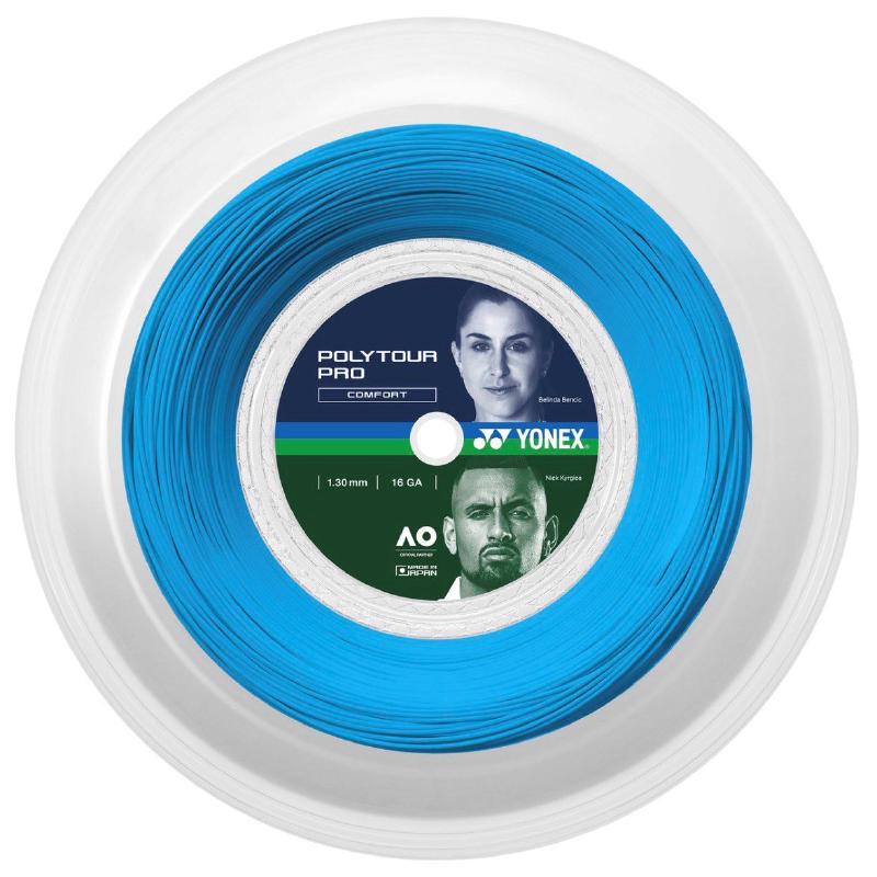 Теннисная струна Yonex POLYTOUR PRO 1,30 200 метров синяя