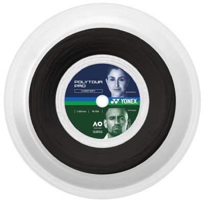 Теннисная струна Yonex POLYTOUR PRO 1,30 200 метров черная