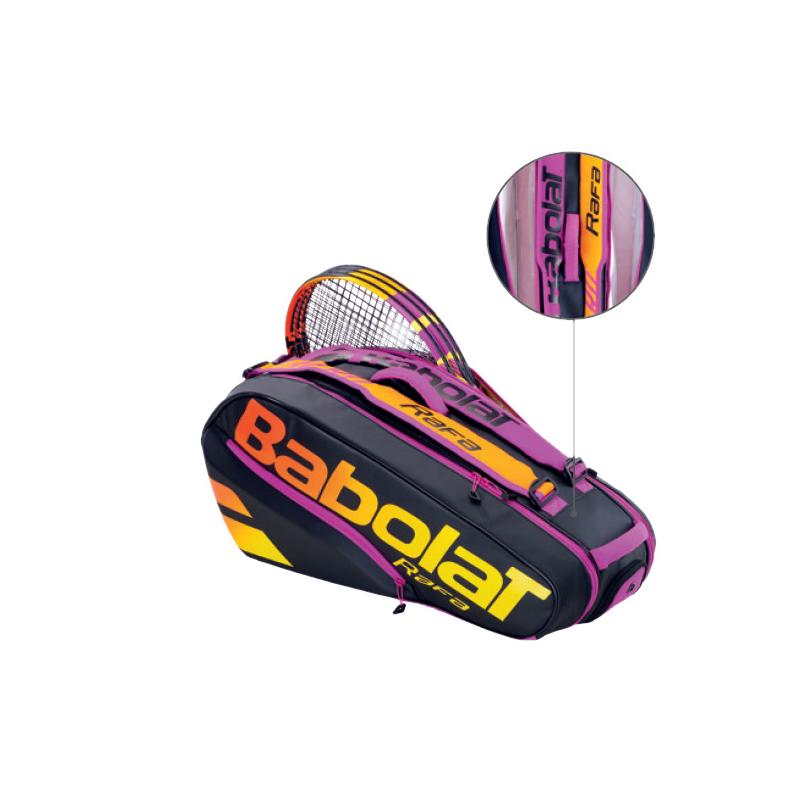 Сумка Babolat Pure Aero x6 Rafa (Желтый/Фиолетовый) 2021