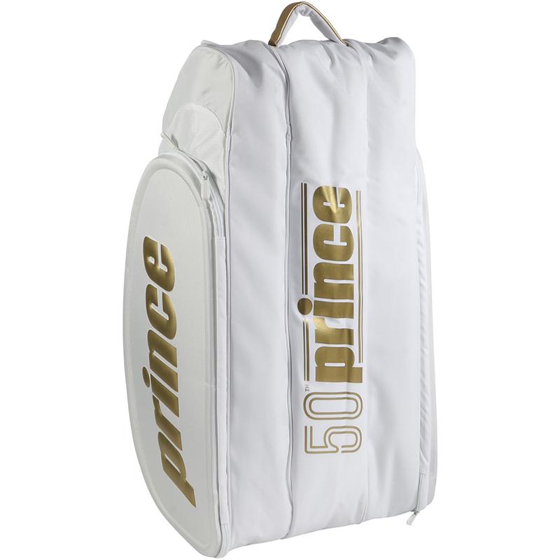 Теннисная сумка Prince 03 Heritage на 12 ракеток White Gold