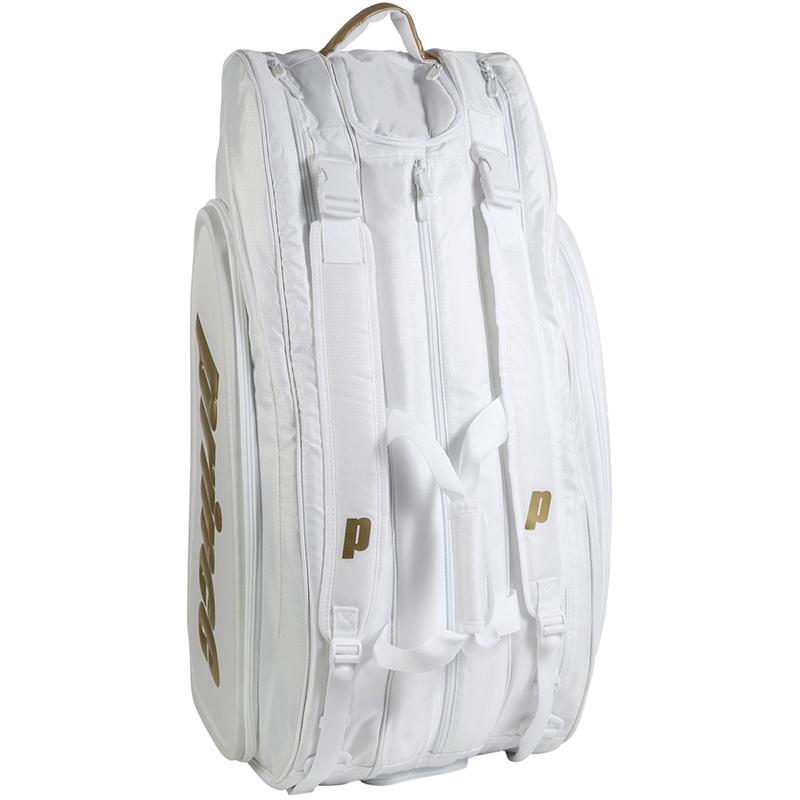 Теннисная сумка Prince 03 Heritage на 12 ракеток White Gold