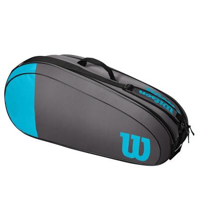 Теннисная сумка Wilson Burn Team 6 Grey Blue