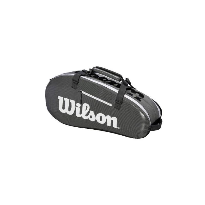 Теннисная сумка Wilson Super Tour 2 Comp Small Серая на 6 ракеток