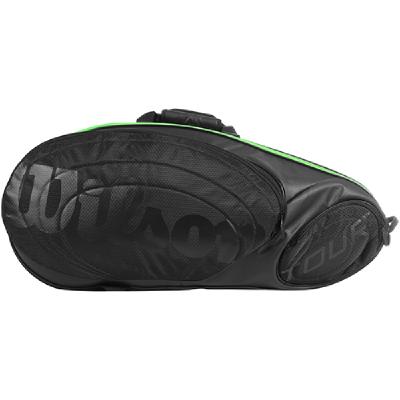 Теннисная сумка Wilson Tour 15 Black/Green Special Edition