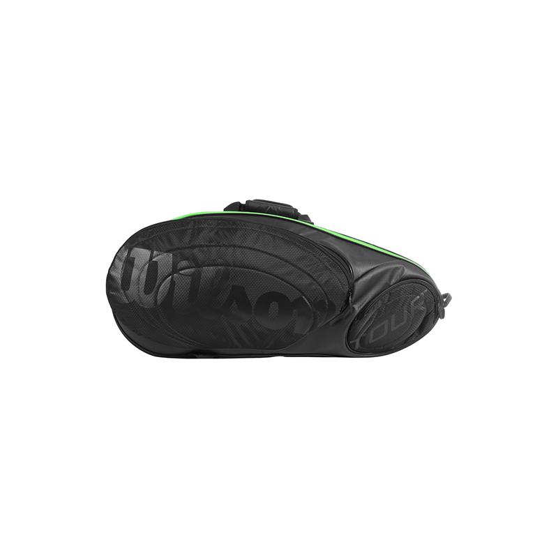 Теннисная сумка Wilson Tour 15 Black/Green Special Edition