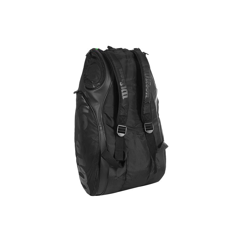 Теннисная сумка Wilson Tour 15 Black/Green Special Edition
