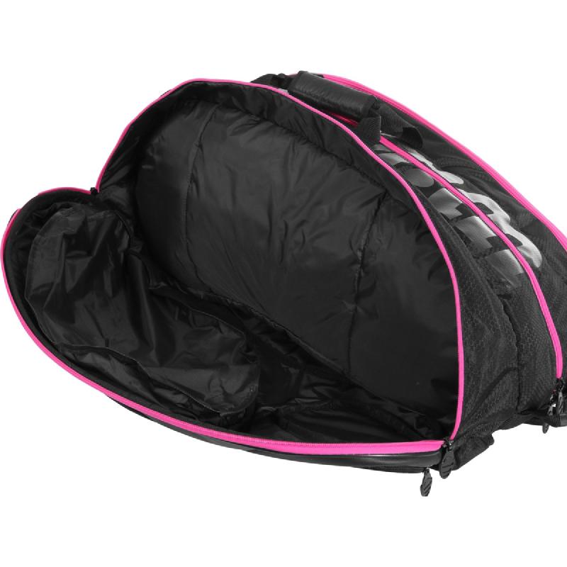 Теннисная сумка Wilson Tour 15 Black/Pink Special Edition