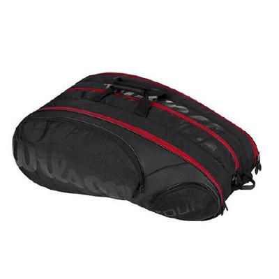 Теннисная сумка Wilson Tour 15 Black/Red Special Edition