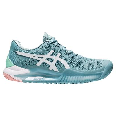Кроссовки женские Asics Gel-Resolution 8 (Smoke Blue/White)