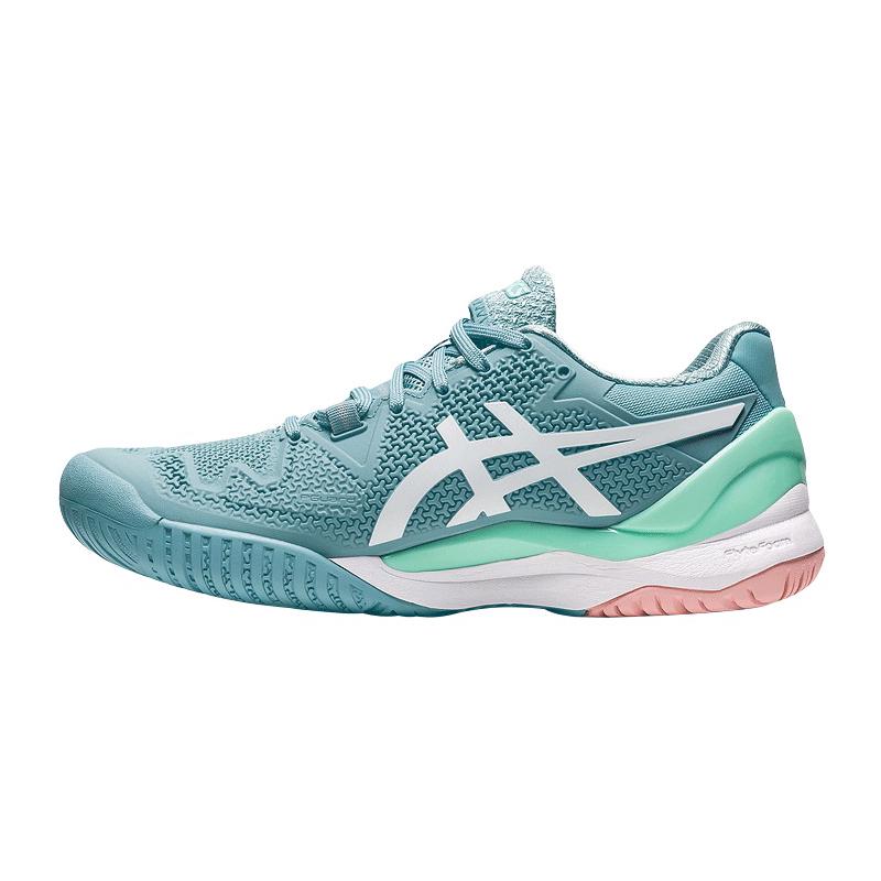 Кроссовки женские Asics Gel-Resolution 8 (Smoke Blue/White)