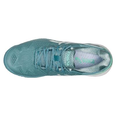 Кроссовки женские Asics Gel-Resolution 8 (Smoke Blue/White)