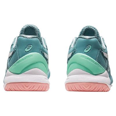Кроссовки женские Asics Gel-Resolution 8 (Smoke Blue/White)