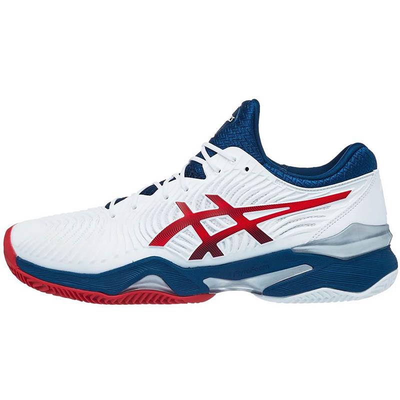 Теннисные кроссовки Asics Court FF 2 Clay White/Mako Blue