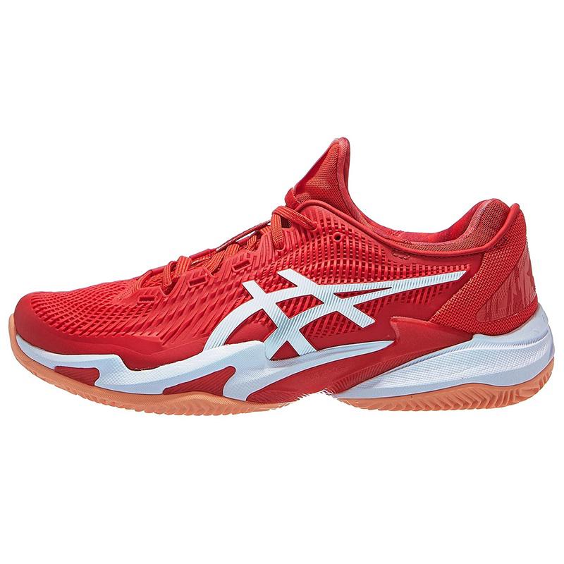 Теннисные кроссовки Asics Court FF 3 Novak Clay Fiery Red/White