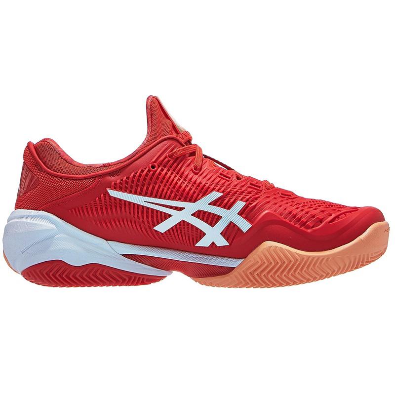 Теннисные кроссовки Asics Court FF 3 Novak Clay Fiery Red/White