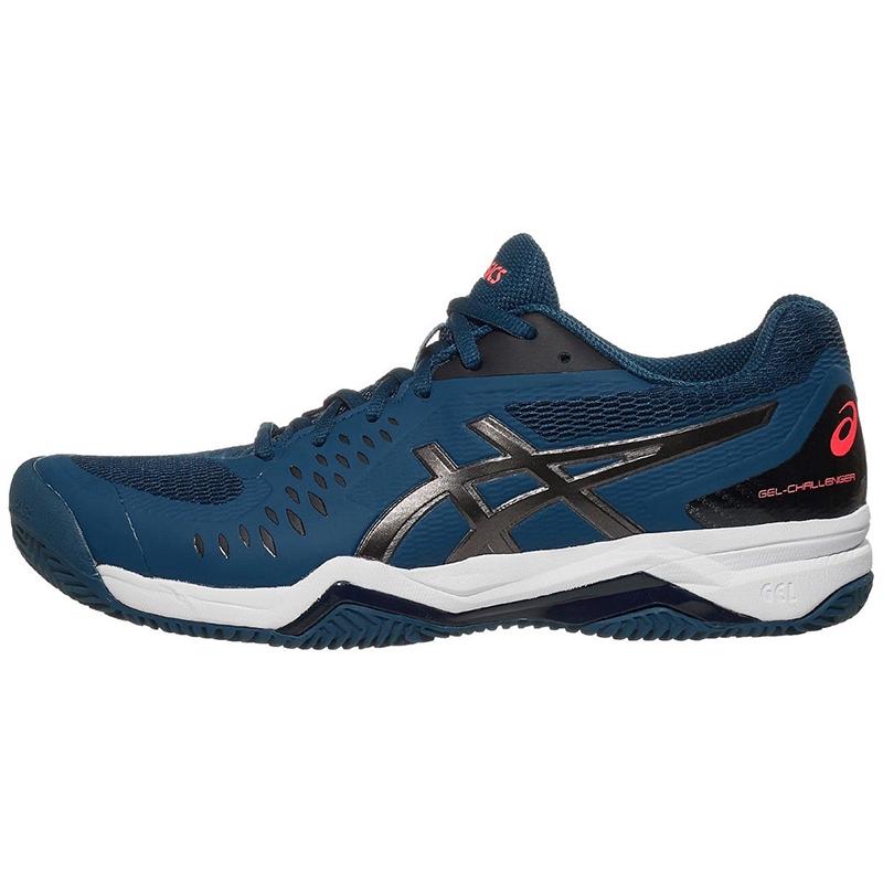 Теннисные кроссовки Asics Gel-Challenger 12 Clay White Blue Red
