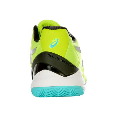 Теннисные кроссовки Asics Gel-Resolution 8 Clay Hazard Green/Graphite Grey