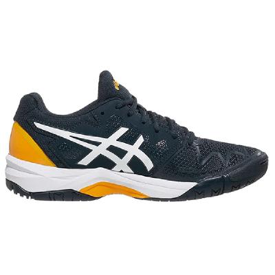 Детские теннисные кроссовки Asics Gel-Resolution 8 French Blue/White