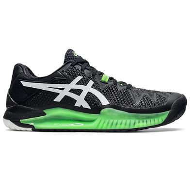 Теннисные кроссовки Asics Gel Resolution 8 Black/Green Gecko