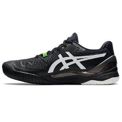 Теннисные кроссовки Asics Gel Resolution 8 Black/Green Gecko